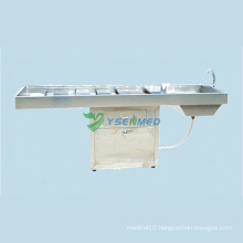 Medical Hospital Mortuary Room Corpse Cleaning Table